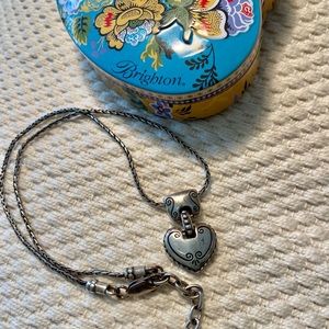 Rare Classic Brighton Heart Necklace with Tin